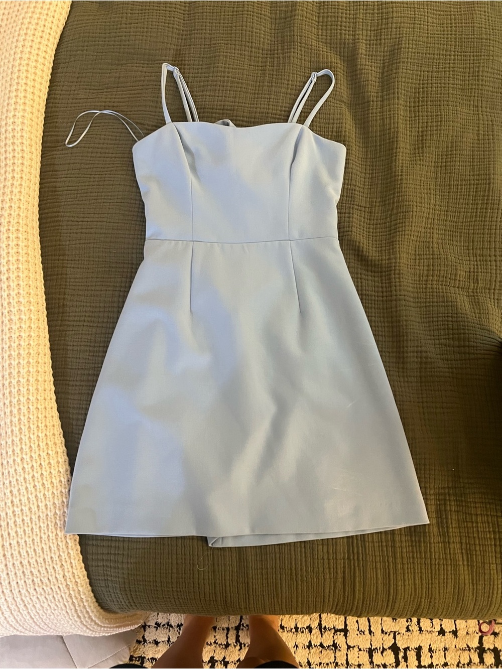 French Connection Light Blue Mini Dress